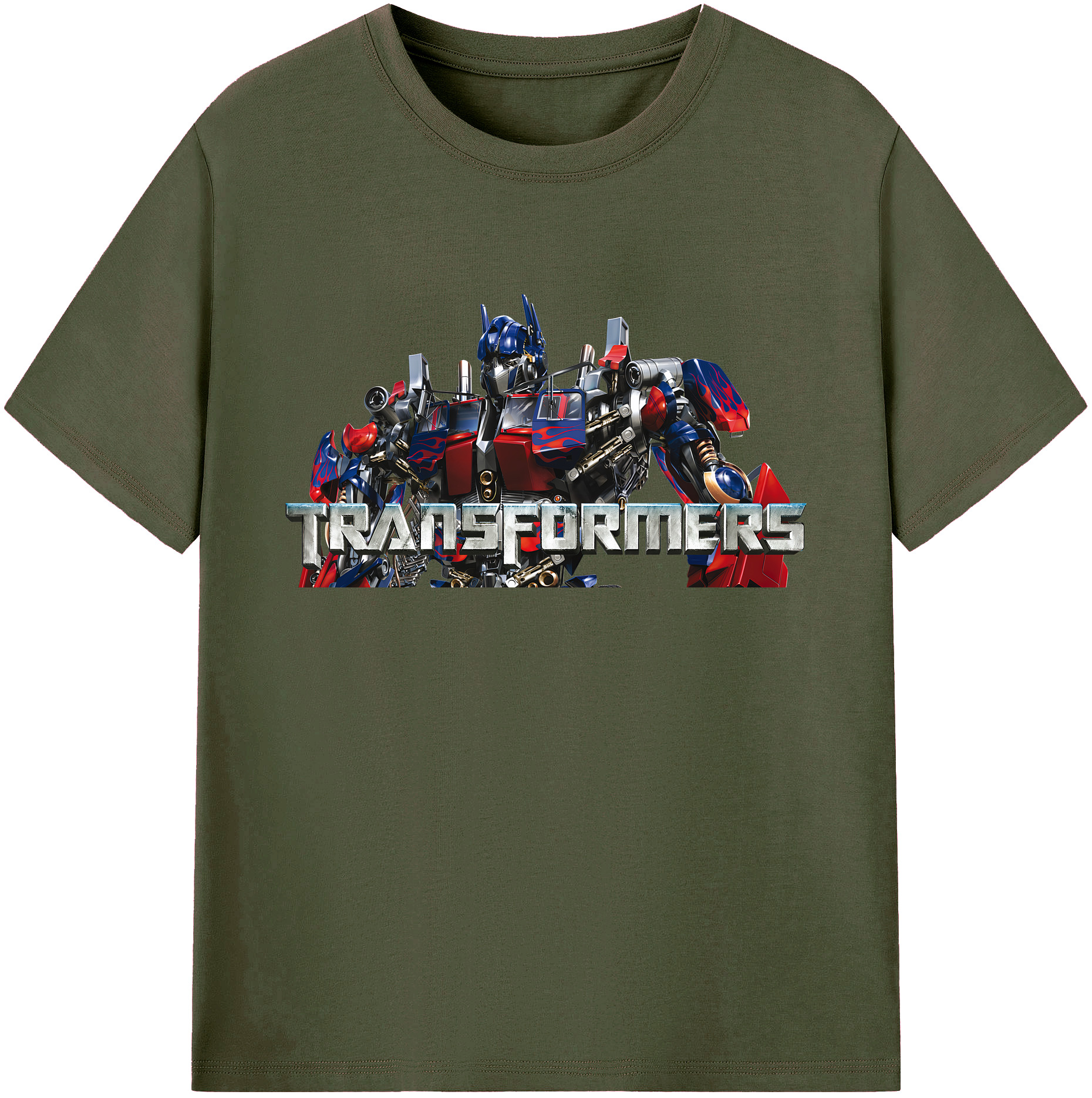 （画像用） Transformers トランスフォーマー 綿100％ メンズ半袖Tシャツ｜肌触りやわらか＆通気性